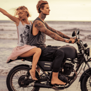 Moto para parejas en San Andrés Islas Colombia